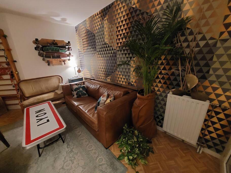 Le Cosy-Chic - T3 Balneo A Villeurbanne / Lyon Экстерьер фото